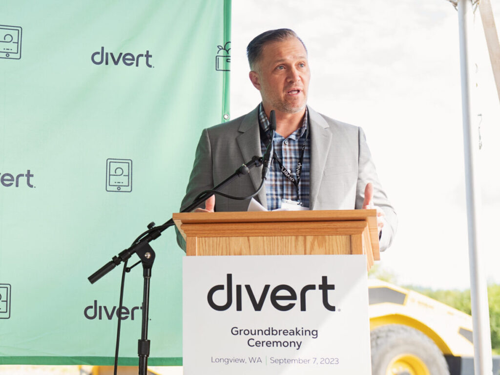 Divert Celebrates Longview, WA Groundbreaking | Divert - Divert