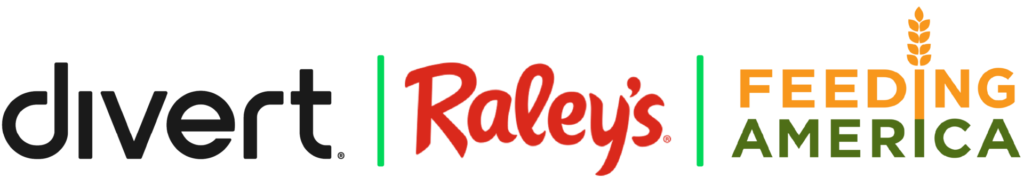 Raley’s strengthens food donation program through integrated partnership with divert divert raleys feeding america logo 1 - divert
